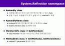 27 C# 리플렉션(Reflection) 6페이지