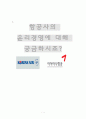 대한항공과 아시아나항공 1페이지