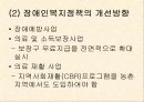 장애인 복지정책 13페이지