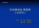 만성폐쇄성폐질환 & 객혈 질환조사와 식단 ppt 1페이지