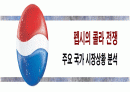 [마케팅 사례] 펩시 주요 국가별 상황 분석 1페이지