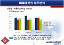 [재무분석]글로벌스탠다드 '미래에셋' 재무제표 사례분석(A+리포트) 13페이지