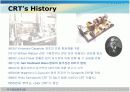 CRT (Cathode-Ray Tube) CRT 브라운관, 음극선관의 모든것 현재상용되고 있는CRT (Cathode-Ray Tube) 작동원리및 구조 3페이지