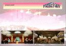 power point 템플릿 /빨간배경/꽃/귀엽고 다양한 디자인/개성만점 톡톡튀는 창의력 3페이지