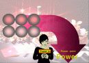 power point 템플릿 /빨간배경/꽃/귀엽고 다양한 디자인/개성만점 톡톡튀는 창의력 13페이지