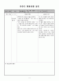 어린이행동관찰일지 4페이지