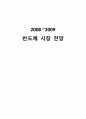[시장조사론]2008~2009 반도체 시장전망 1페이지
