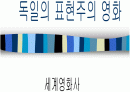독일의 표현주의영화 발표자료 ppt 각종영화사진 1페이지