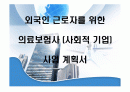 외국인 근로자를 위한 의료보험사에 대한 사업계획서.PPT자료 1페이지