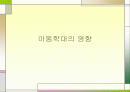 아동학대의 영향 1페이지