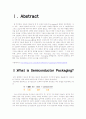 반도체 패키지의 전반적 이해 2페이지