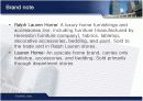 폴로 랄프로렌의 프리미엄 브랜드 마케팅 케이스 영어 발표 PPT  Polo Ralph Lauren   10페이지