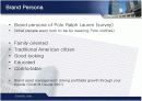 폴로 랄프로렌의 프리미엄 브랜드 마케팅 케이스 영어 발표 PPT  Polo Ralph Lauren   20페이지