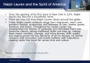 폴로 랄프로렌의 프리미엄 브랜드 마케팅 케이스 영어 발표 PPT  Polo Ralph Lauren   23페이지