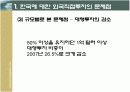 한국에 대한 외국직접투자의 문제점과 방안 PPT 5페이지
