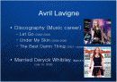 [영어발표] Avril Lavigne - My Favorite Singer 영어 회화 발표 PPT 에이브릴 라빈 3페이지