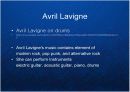[영어발표] Avril Lavigne - My Favorite Singer 영어 회화 발표 PPT 에이브릴 라빈 14페이지