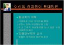 여성의 정치참여, 파워포인트 자료 8페이지