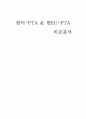 한미-FTA & 한EU-FTA 비교분석  1페이지