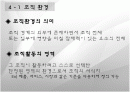(조직구조론) `환경과 조직`을 요약한 발표 파워포인트 2페이지