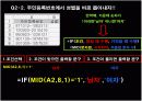 excel 엑셀 문자열함수 개념 및 실습 설명 ppt 컴활 14페이지