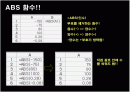excel 엑셀 수학함수 개념, 시나리오 개념 및 실습 설명 ppt 컴활 2페이지
