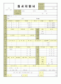 [2009공채합격이력서양식&자기소개서양식]총 10종의 세련되고 깔끔한이력서양식&자기소개서양식^^ 9페이지