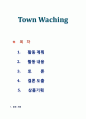 [창의적공학설계] 타운 워칭 활동 최종보고(Town Watching Activity Final) 1페이지
