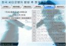 씨티은행과 한미은행 인수합병에 대한 ppt자료 15페이지