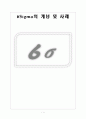 6시그마의개념 및 사례 1페이지
