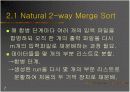[자료구조, Algorithm] 외부정렬(External Sort) PPT version 7페이지