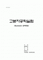 Styrene의 용액중합 1페이지