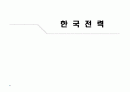 한국전력공사 분석 1페이지