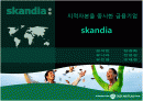 스칸디아의 지식경영도입 (파워포인트) 1페이지