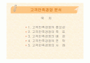 고객만족경영 분석 1페이지