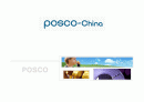[경제,경영] 포스코(POSCO)의 중국시장진출.ppt 1페이지
