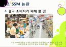 [SSM]SSM(대형슈퍼마켓)의 골목시장 진출 무엇이 문제인가? ssm(기업형슈퍼마켓)과 영세상인 간 갈등의 원인과 주요 쟁점, ssm 문제 해결방안 모색 21페이지