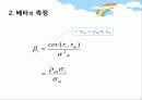 시장포트폴리오의 민감도 분석 8페이지