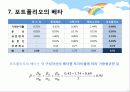 시장포트폴리오의 민감도 분석 26페이지