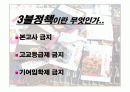 3불정책에 대해.. 3페이지
