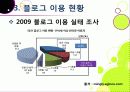 [블로그]뜨거운 감자 '블로그(blog)' 블로그 시대의 특징과 바람직한 블로그 문화의 정착 방안은 무엇인가? 16페이지