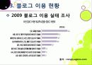 [블로그]뜨거운 감자 '블로그(blog)' 블로그 시대의 특징과 바람직한 블로그 문화의 정착 방안은 무엇인가? 22페이지
