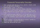 인격장애에 대한 PPT 6페이지
