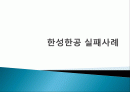 한성항공 실패사례 1페이지