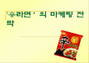 농심 신(辛)라면의 성공 마케팅 전략 1페이지