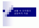 생활 속 의약품의 생화학적 작용 1페이지