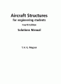 [Solution] Aircraft Structures for Engineering Students 4E 솔루션 - Megson, T.H.G 2페이지