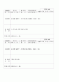 실습일지(양식) 6페이지