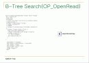 SQLITE의 B-Tree를 상세히 분석한 내용입니다. 90페이지