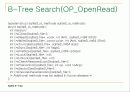 SQLITE의 B-Tree를 상세히 분석한 내용입니다. 93페이지